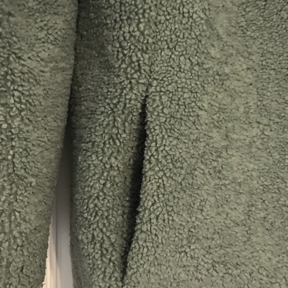 Daily Ritual Sage Teddy Coat - Picture 2 of 7